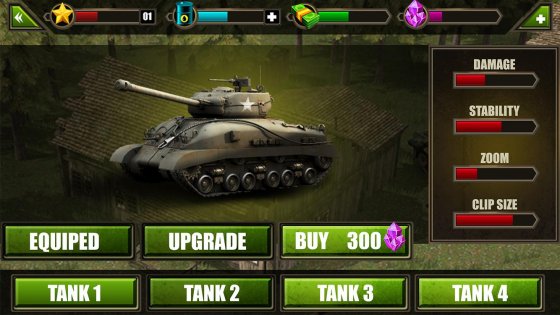 Tank Future Battle Simulator 1.3. Скриншот 10