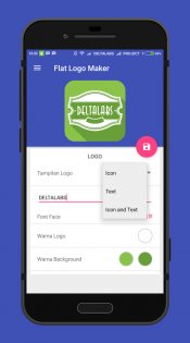 Flat Logo Maker 2.0. Скриншот 1