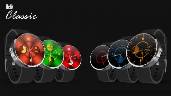Helix Classic Watch Face 1.0.0.13. Скриншот 2