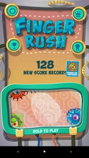 Fingers Rush 1.0. Скриншот 1