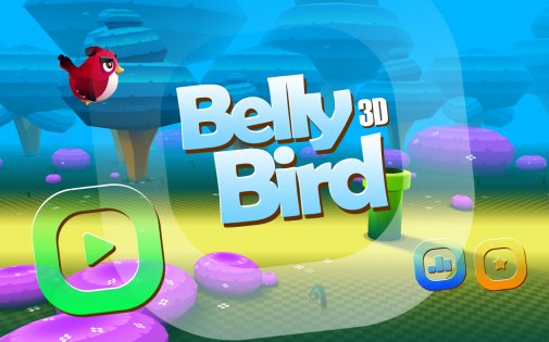 Belly Bird 3D 1.6.2. Скриншот 1