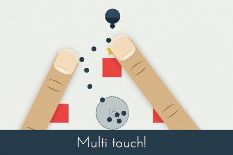 Bounsy - Finger Physics Puzzle 3.3. Скриншот 4