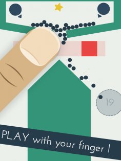 Bounsy - Finger Physics Puzzle 3.3. Скриншот 5