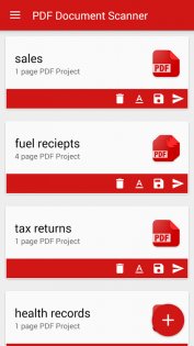 PDF Document Scanner 3.4.0. Скриншот 1
