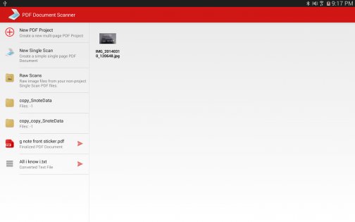 PDF Document Scanner 3.4.0. Скриншот 8