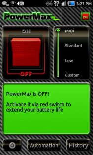 PowerMax 1.8.8. Скриншот 1