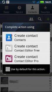 Contact Editor 0.6.3.1. Скриншот 1