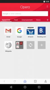 Opera beta 85.0.4493.81564. Скриншот 1