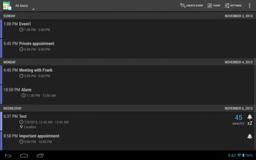 Calendar Event Reminder 4.7. Скриншот 11