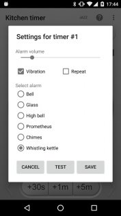 Кухонный таймер 4.9.8. Скриншот 5