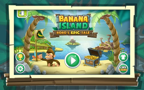 Banana Island - Bobos Epic Tale 2.3. Скриншот 1