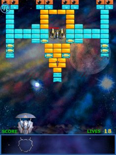 Meteor Brick Breaker HD 1.5. Скриншот 6