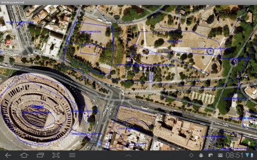 WikiMapia for Droid 1.8. Скриншот 1