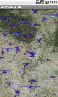 WikiMapia for Droid 1.8. Скриншот 3