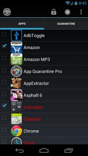 App Quarantine 1.29. Скриншот 1