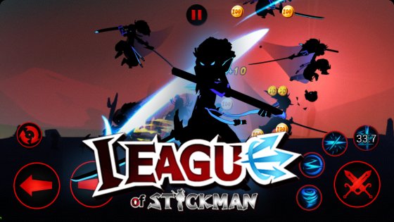 League of Stickman 6.1.6. Скриншот 5