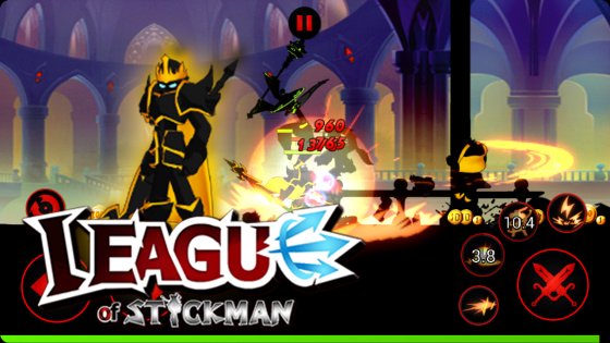 League of Stickman 6.1.6. Скриншот 7