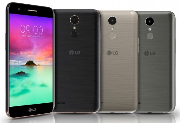 Сделать скриншот на LG K10 8GB.