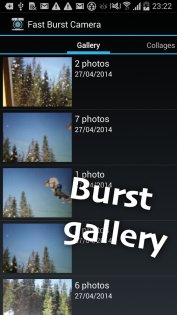 Fast Burst Camera Lite 8.0.8. Скриншот 4