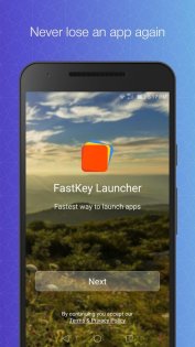 FastKey Launcher 1.2. Скриншот 1