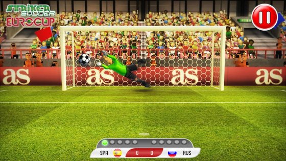 Striker Soccer Euro 2012 1.11.4. Скриншот 7