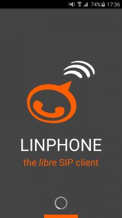 Linphone 5.2.3. Скриншот 1