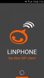 Linphone 5.3.0. Скриншот 1