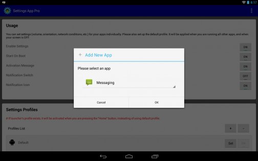 settings app android 14