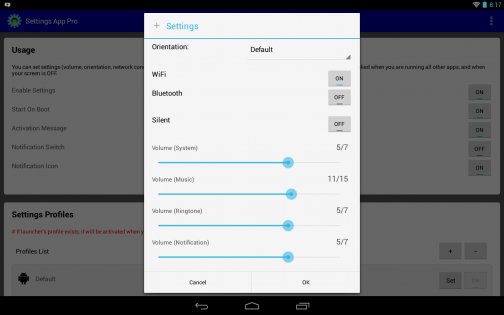 Settings App 1.0.172. Скриншот 9