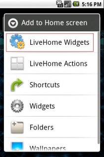 LiveHome 2.5. Скриншот 6