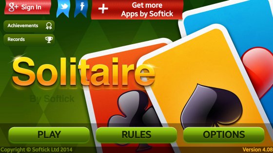 Freecell – пасьянс свободная ячейка 5.4.2561. Скриншот 1