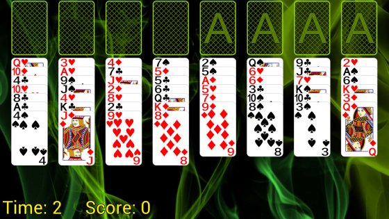 Freecell – пасьянс свободная ячейка 5.3.2507. Скриншот 2