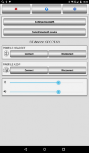 Bluetooth Audio Widget Battery 3.5. Скриншот 2