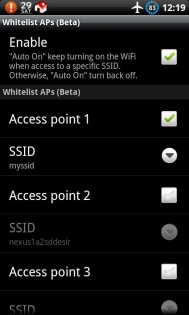 Auto WiFi Toggle 1.6.5. Скриншот 5