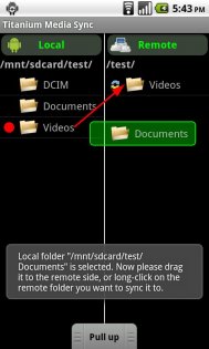 Titanium Media Sync 2.4.4.3. Скриншот 1