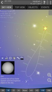 Mobile Observatory Free - Astronomy 3.3.4. Скриншот 2