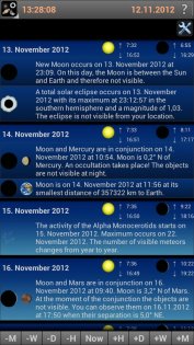 Mobile Observatory Free - Astronomy 3.3.4. Скриншот 3