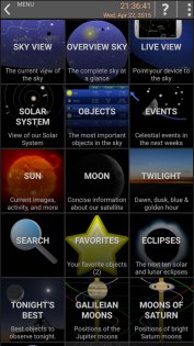 Mobile Observatory Free - Astronomy 3.3.4. Скриншот 4