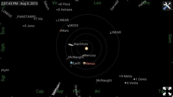 Mobile Observatory Free - Astronomy 3.3.4. Скриншот 5