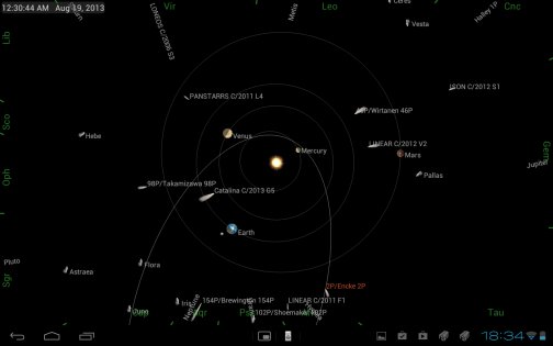 Mobile Observatory Free - Astronomy 3.3.4. Скриншот 11