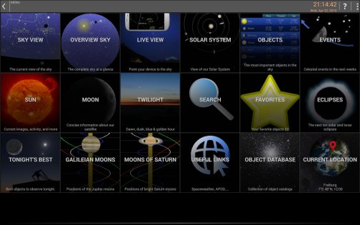 Mobile Observatory Free - Astronomy 3.3.4. Скриншот 12