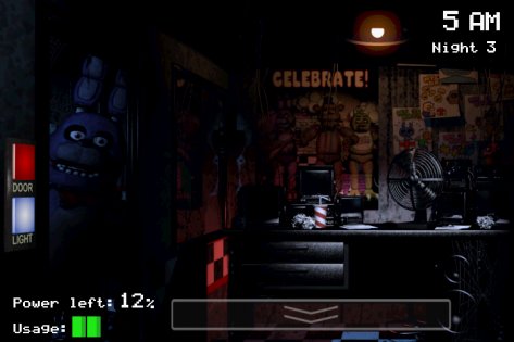 Five Nights at Freddy's- DEMO 1.84. Скриншот 5