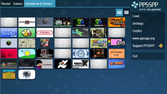 PPSSPP 1.19.2. Скриншот 6