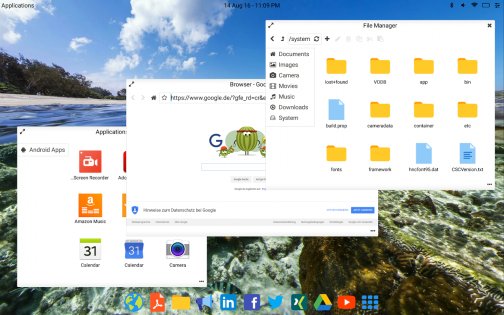 Leena Launcher 0.4.2. Скриншот 9