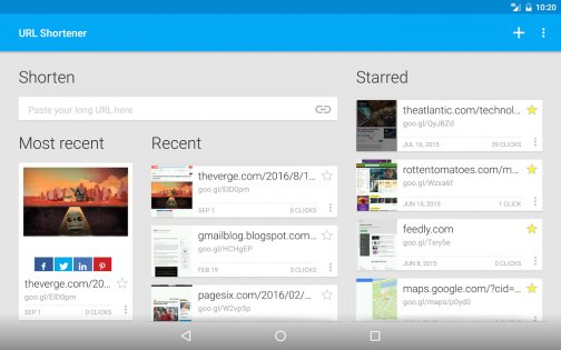 URL Shortener 3.0.5. Скриншот 10