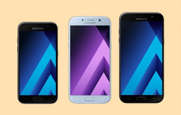 Samsung показала обновленные Galaxy A3, A5 и A7 (2017)