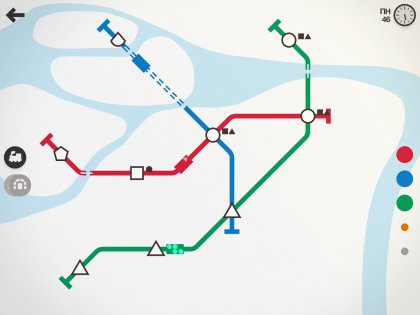 Mini Metro 2.39.0. Скриншот 7