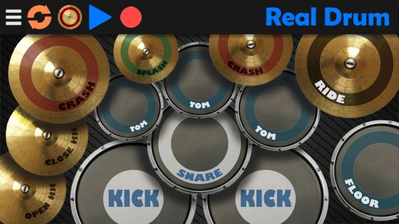 Real Drum 11.10.29. Скриншот 2