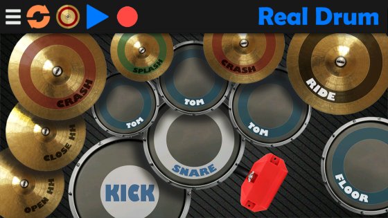 Real Drum 11.10.29. Скриншот 4