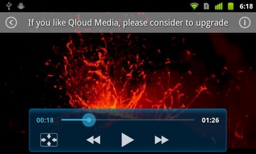 Qloud Media Free 4.0.7. Скриншот 5